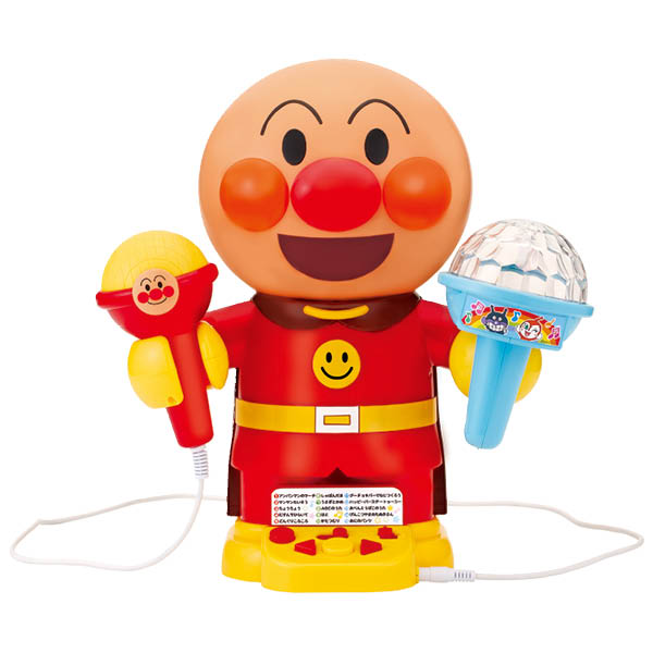 【27枚⇒26枚】光る！まわる！カラフルライトできみはスター！おうちでアンパンマンカラオケ