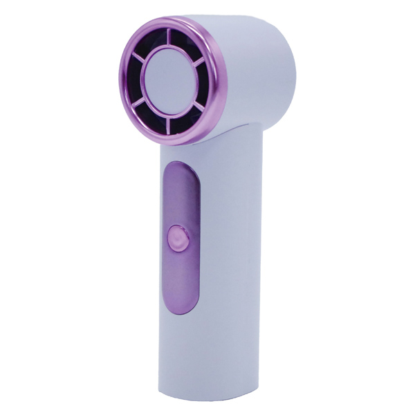 リン酸鉄リチウムイオンバッテリー ハンディファン ラベンダー